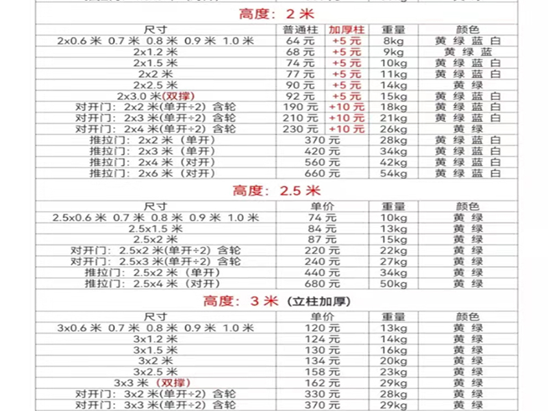 车距离离网报价单